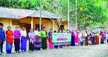 বিনা নোটিশে আশ্রয়ণ প্রকল্প মারমাপাড়ায়